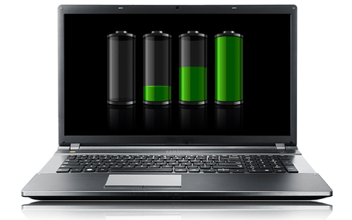 Save a laptop battery method